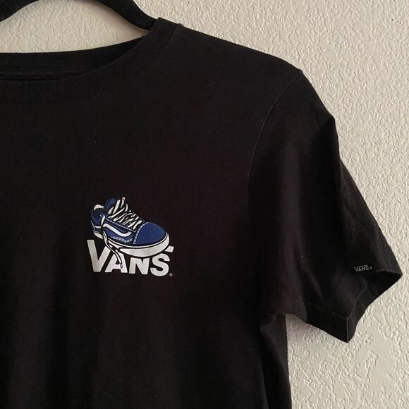 Vans Old Skool Blue Graphic Tee - Picture 8 of 9
